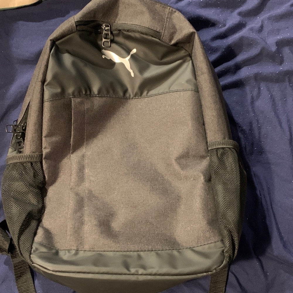 Puma Charcoal and Black Men's Backpack
